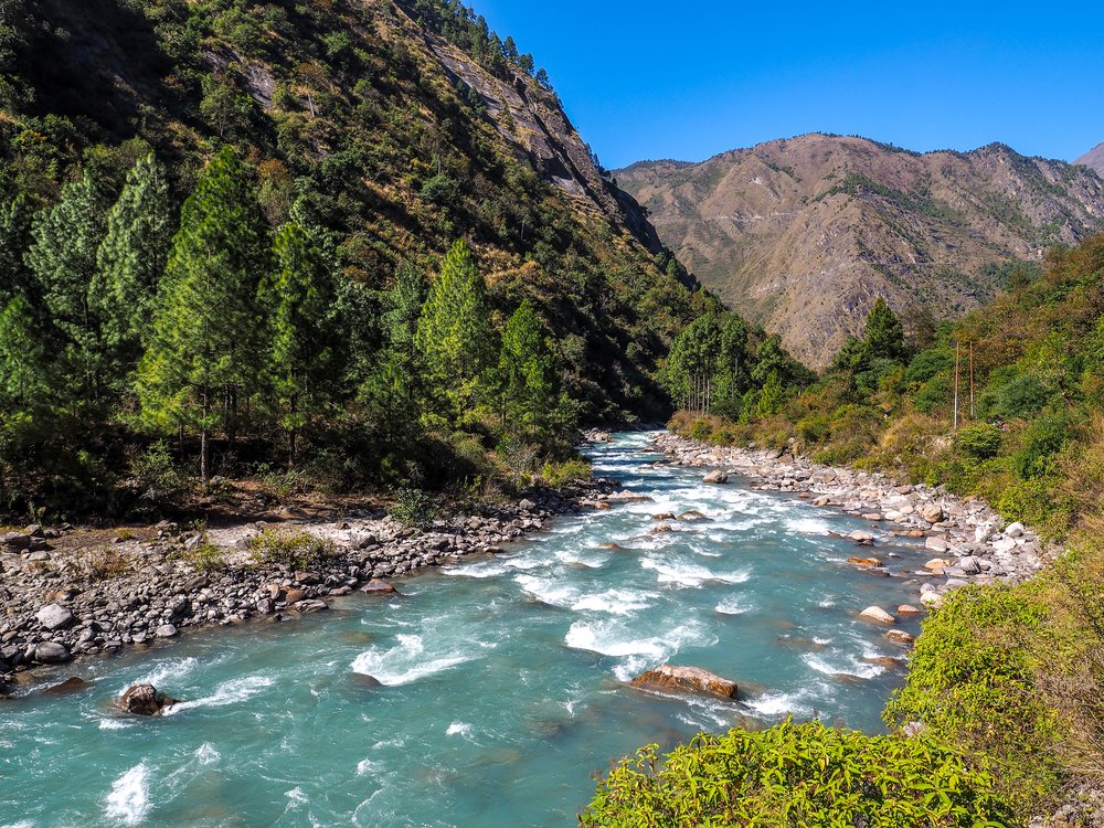 Dudh Kosi River