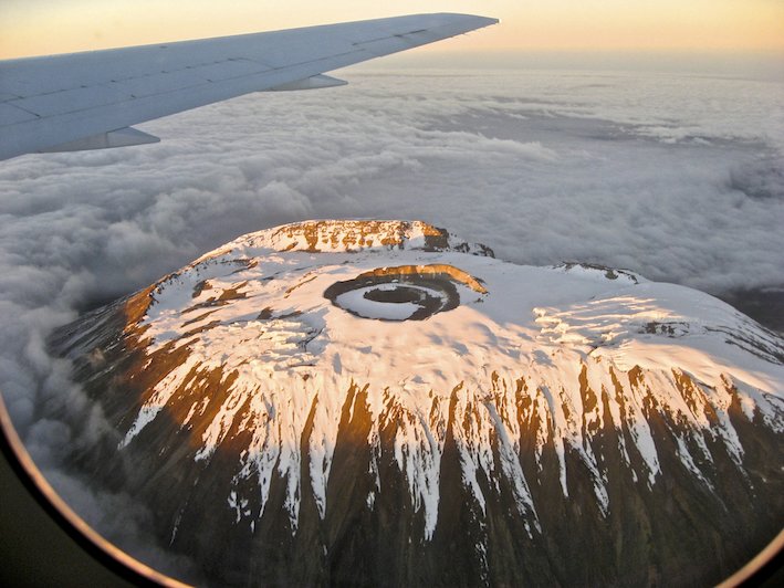 Kili from Air