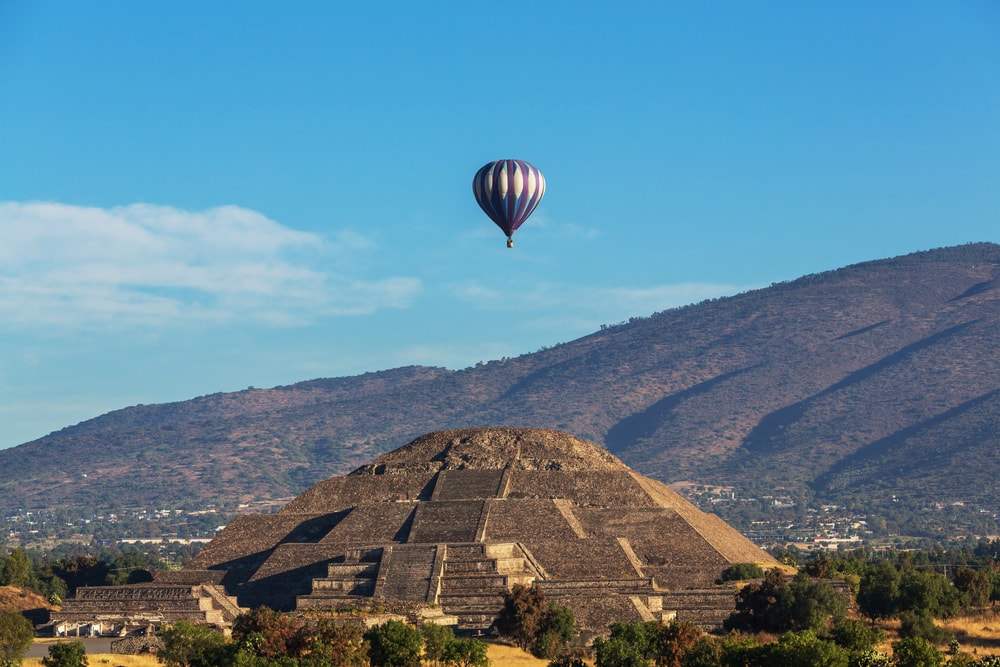 Hot air balloon Mexico